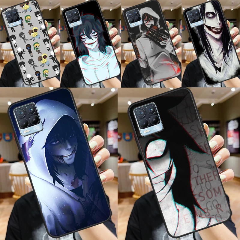 Чехол с аниме Jeff The Killer для Realme 9i 8i 7 8 9 Pro GT Master Neo2 Q3s чехол OnePlus 10 8T 9R Nord2 |