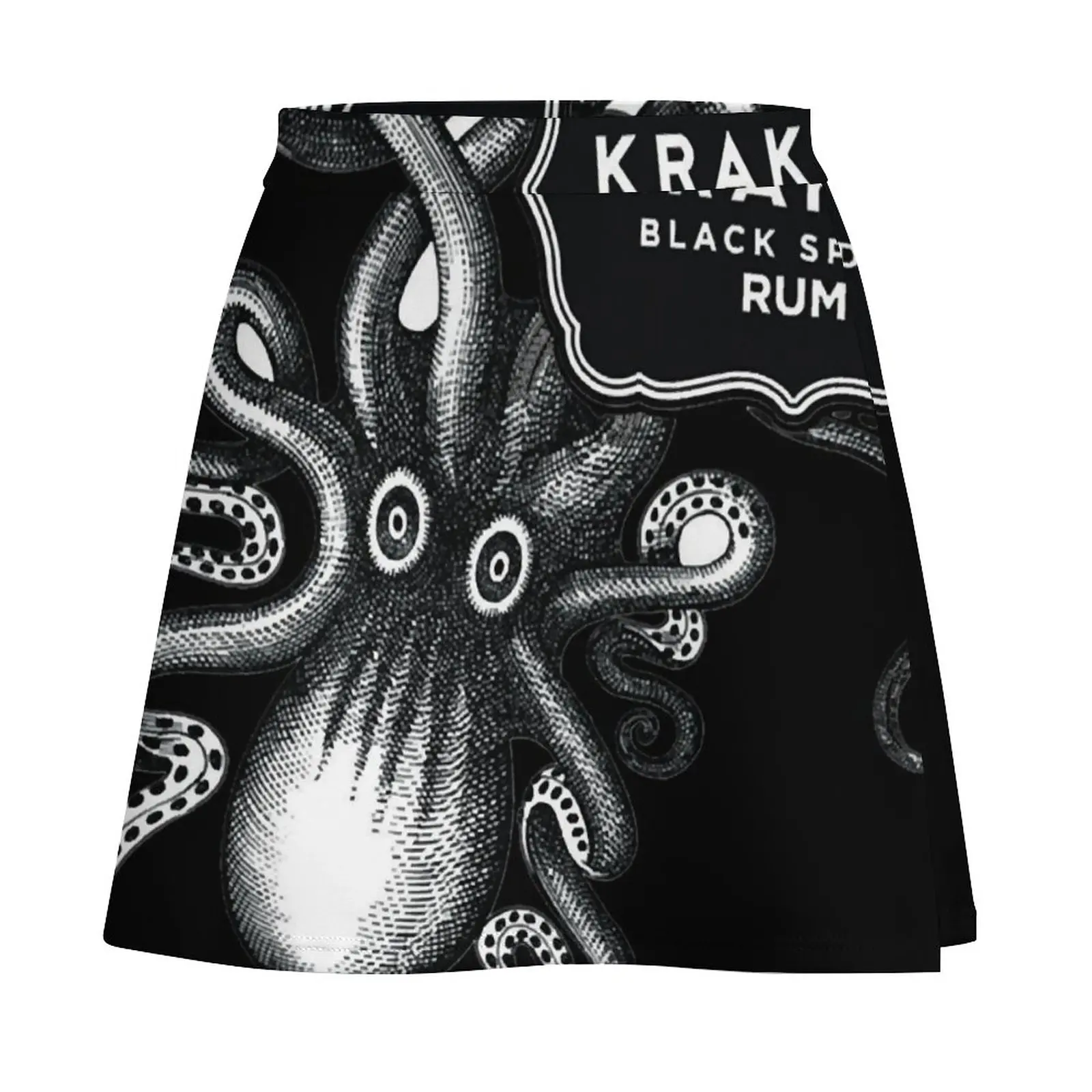 Kraken Rum Mini Skirt skirts summer 2024 woman cosplay