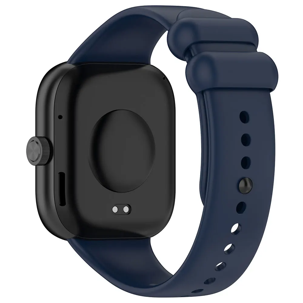 Silicone Watch Strap with Shockproof Protective Case and Screen Protector Cover
