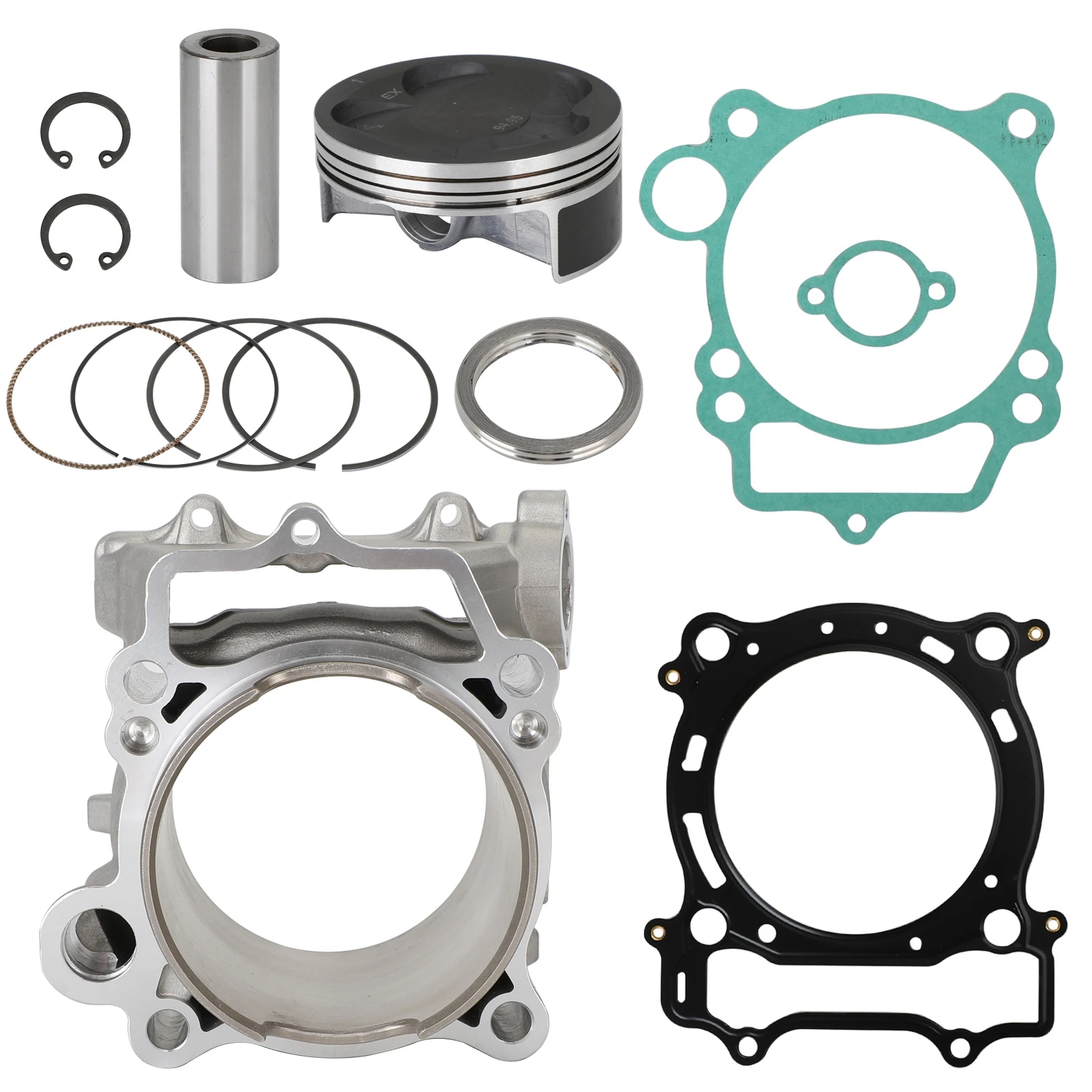 

5TA-11311-00-00 95mm Stock Standard Bore Cylinder Piston Rebuild Kit For Yamaha YFZ450 YFZ 450 LE SE 2004-2013