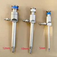 Équipement laparoscopique : Trocars chirurgicaux réutilisables compatibles STORZ, avec système d'étanchéité magnétique à clapet et d'étanchéité en silicone pour la formation. 2