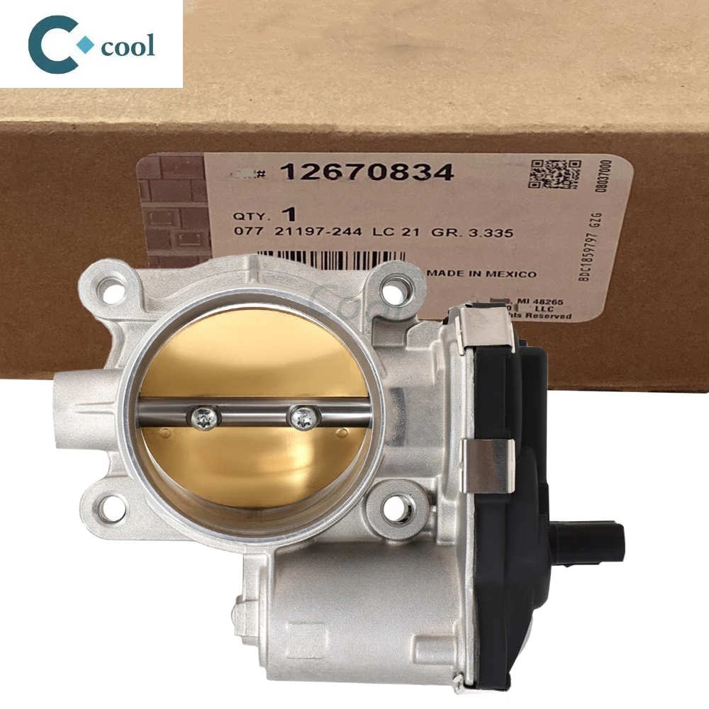 

OEM 12670834 New Throttle Body For Chevrolett Equinox Malibu Impala Buic-k Regal GM-C Terrain 2.4L