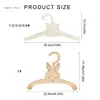 10pcs Toddler Hangers for Nursery Room Decoration and Clothing Storage 6XDD 6