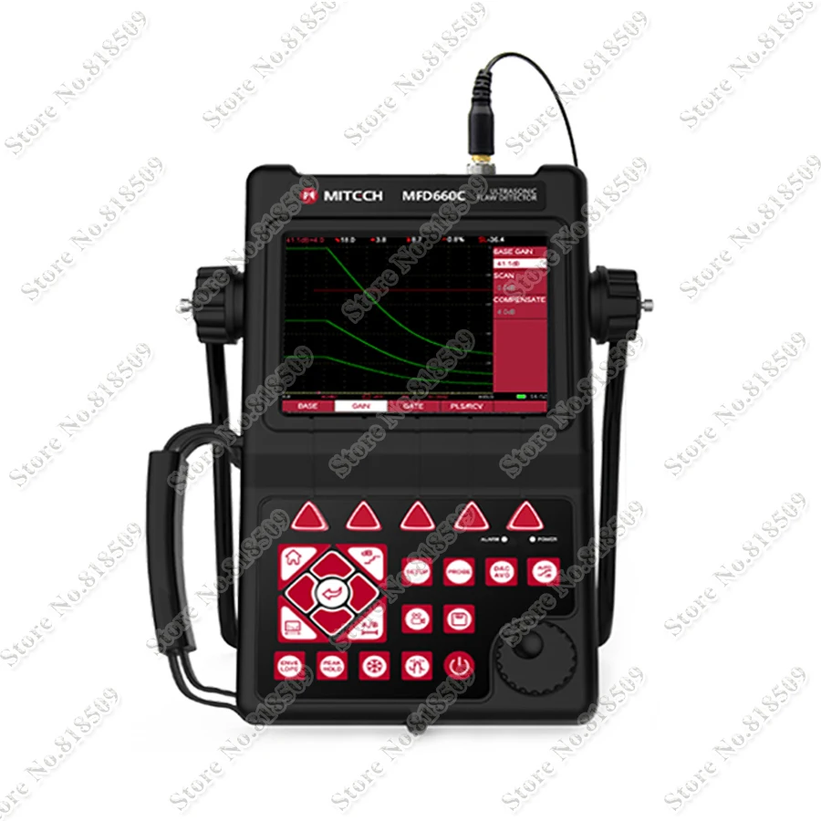 MFD660C Mitech Genuine Portable High Quality Ultrasonic Flaw Detector NDT Equipment