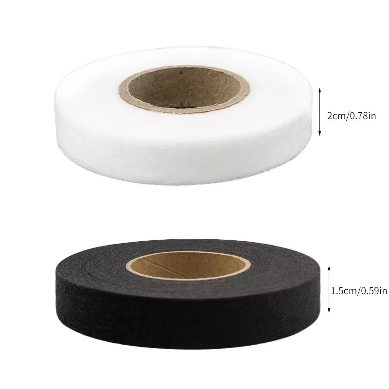 Double Sided Non-woven Lining Adhesive Hem Tape Lined Adhesive Mesh Film DIY Sewing Accessories adhesive hem tape