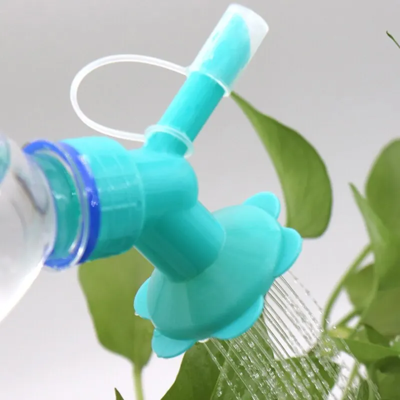 Watering Nozzle 2 In 1 Watering Nozzle Sun Flower Automatic Watering Waterer Gardening Beverage Bottle Succulent Irrigation Tools