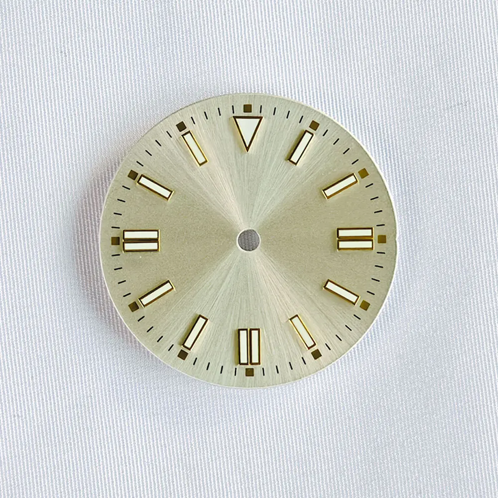 Multicolor Luminous Watch Dial - 28.5mm No Logo Design