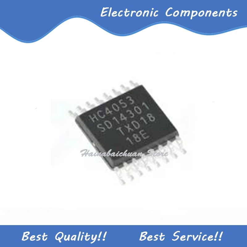 

10 Pcs/Lot 74HC4053PW TSSOP16 New and Original In Stock
