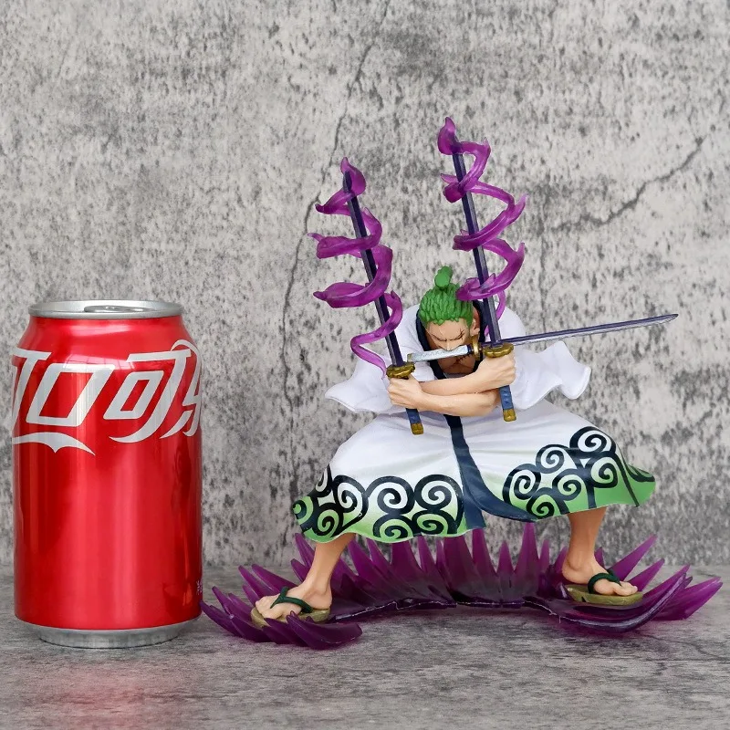 

New One Piece Figurine Cartoon Roronoa Zoro Monkey D Luffy Exquisite Desktop Ornaments Cute Style Children's Birthday Gifts