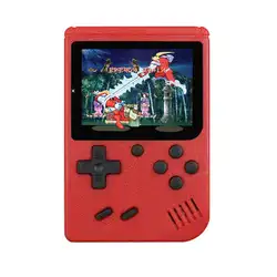 Classic Retro Mini 8 - Bit Handheld Video Game Console with AV Output (Red)