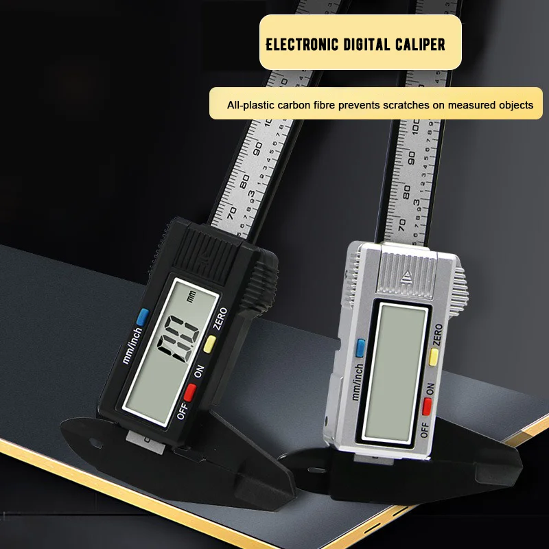 Measuring Tool Stainless Steel Digital Caliper 150mm/100mm Messschieber paquimetro instrument plastic Vernier Calipers