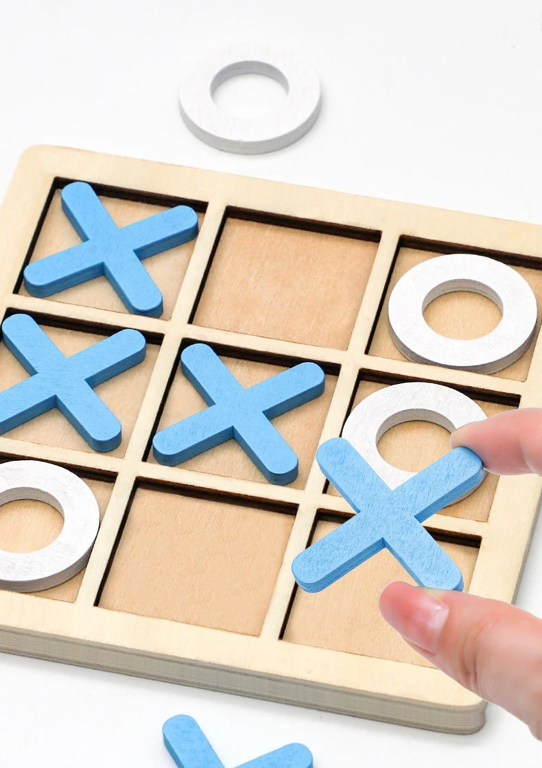 Montessori brinquedo de madeira mini jogo de xadrez interação quebra-cabeça  formação cérebro aprendendo cedo brinquedos educativos para crianças -  AliExpress
