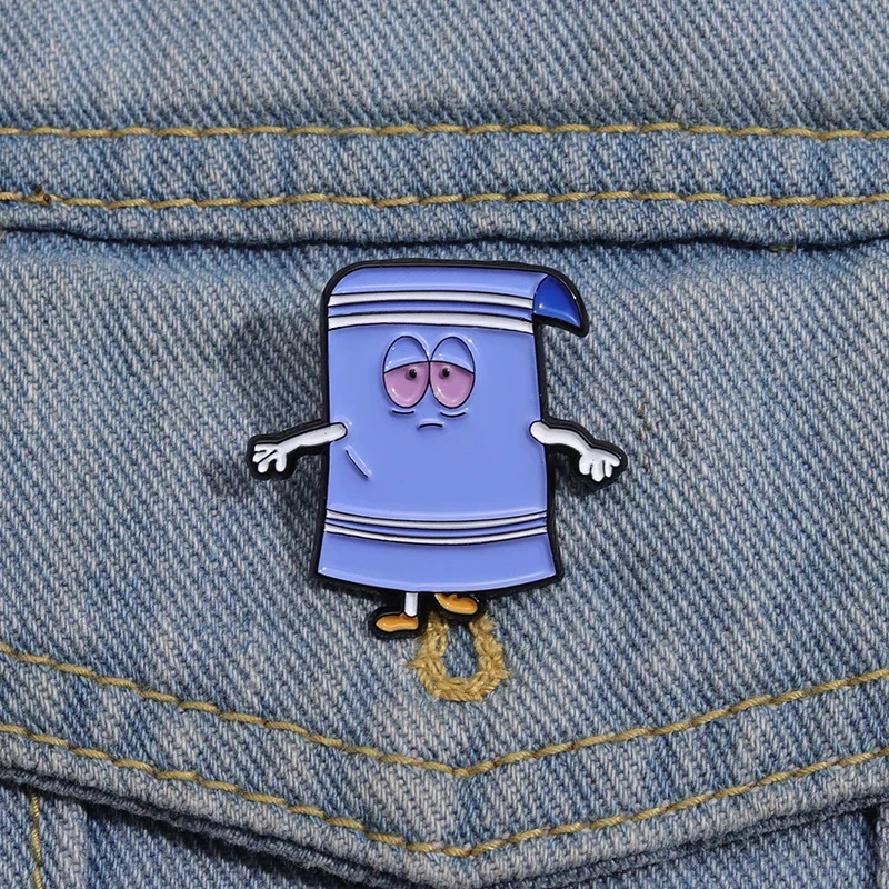 Cartoon Anime Family Comedy Enamel Pins Funny Towel Brooches Lapel Badge Backpack Clothing Kawaii Jewelry Gift For Kid Friends