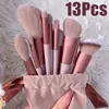13 PCS/Lot Makeup Brushes Set Eye Shadow Foundation Women Cosmetic Powder Blush Blending Beauty Make Up Tool 2
