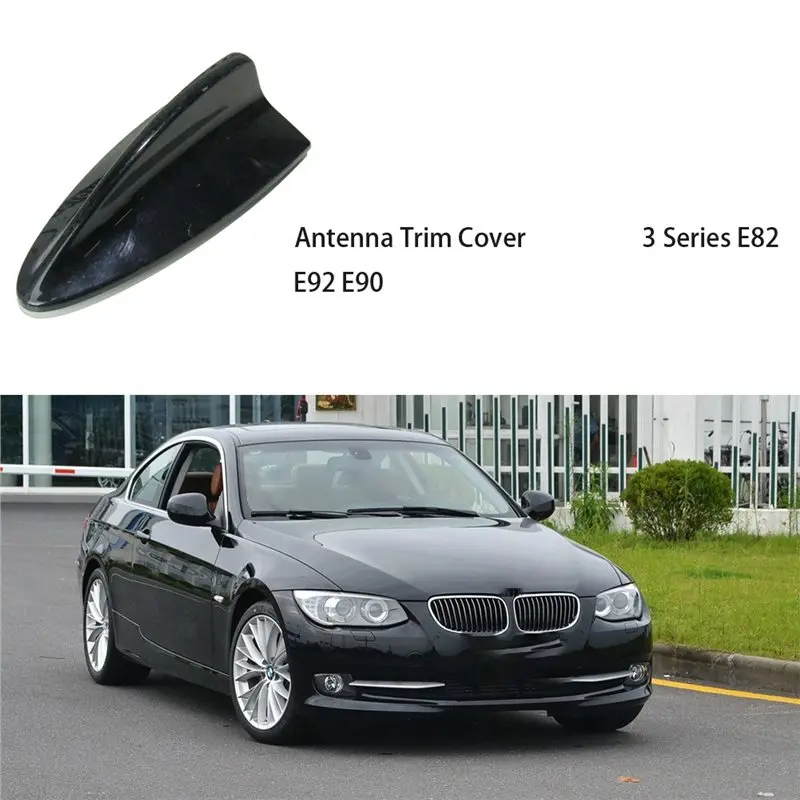 BMW 3 시리즈 E82 E92 E90 LCI 2005-2023 차량용 지능형 빈 하우징 쉘 루프 안테나 샤크핀 안테나 트림 커버 652069555