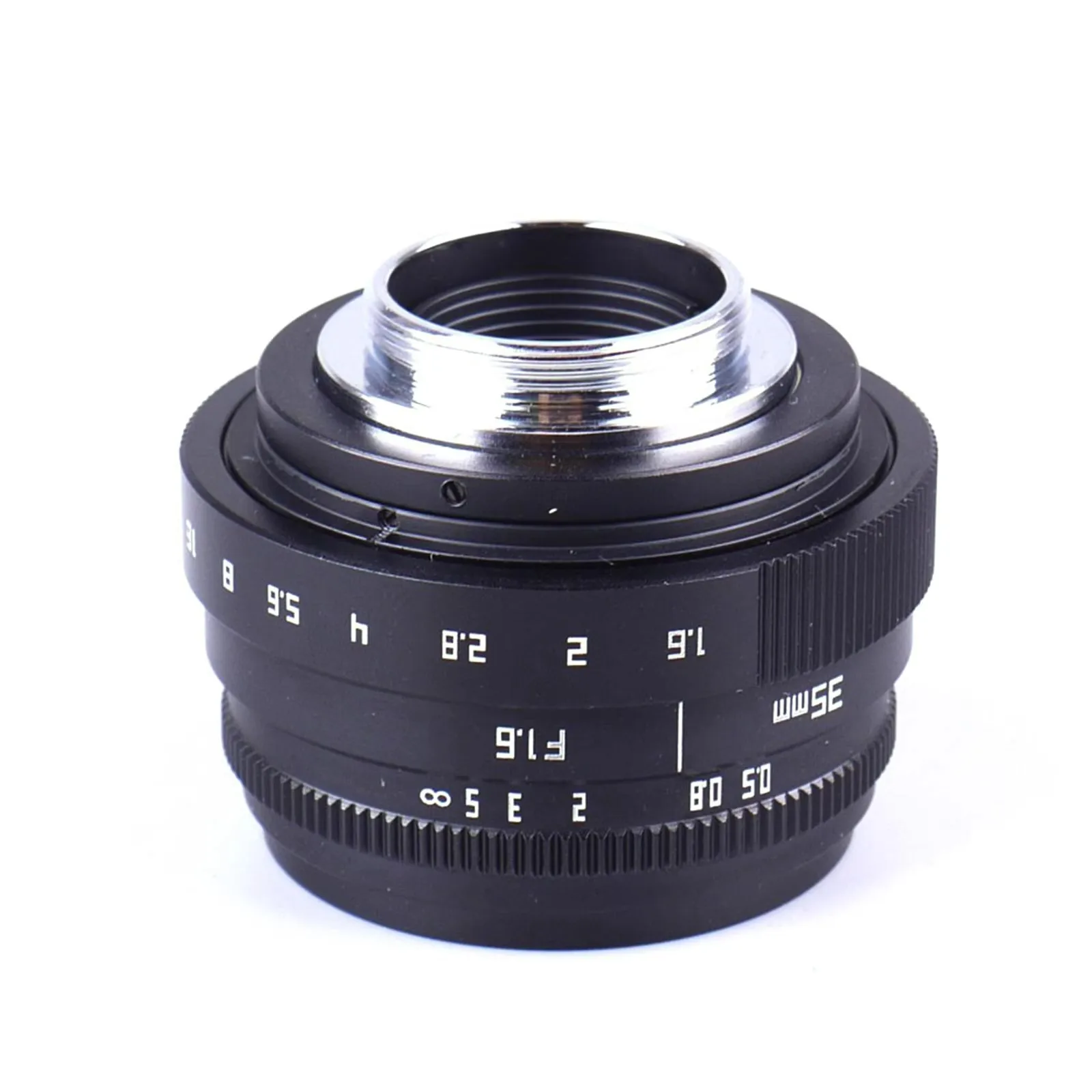 Camera Lens TL 35mm F1.6 Manual Focus MF Prime Camera Lens + C-ring Mount For Canon EOS Nikon N1 Fuji C-FX Sony NEX Olympus Micro 4/3 C-M4/3