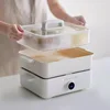 220V Multi-functional Cooking Pot Household 4.5L Roast Meat Hotpot Shabu Shabu All-in-one Pot Frying Electric Hotpot 6