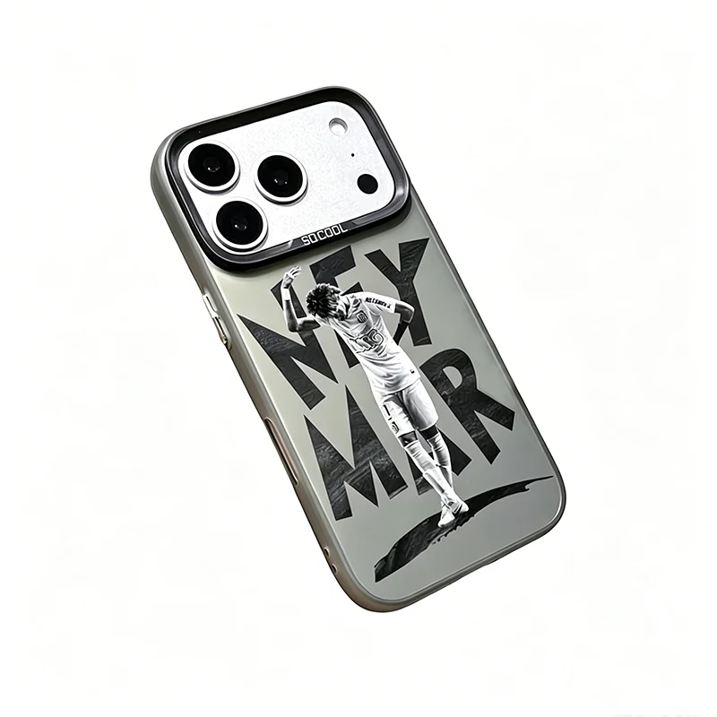 N-Neymars Frosted Acrylic Phone Case - Stylish and Durable Protective Cover