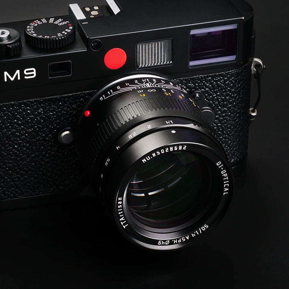 TTArtisan M 50mm F1.4 ASPH. 풀프레임 대구경 미러리스 카메라 렌즈, 라이카 M-마운트 M8 M9를 사용한 인물 사진 촬영