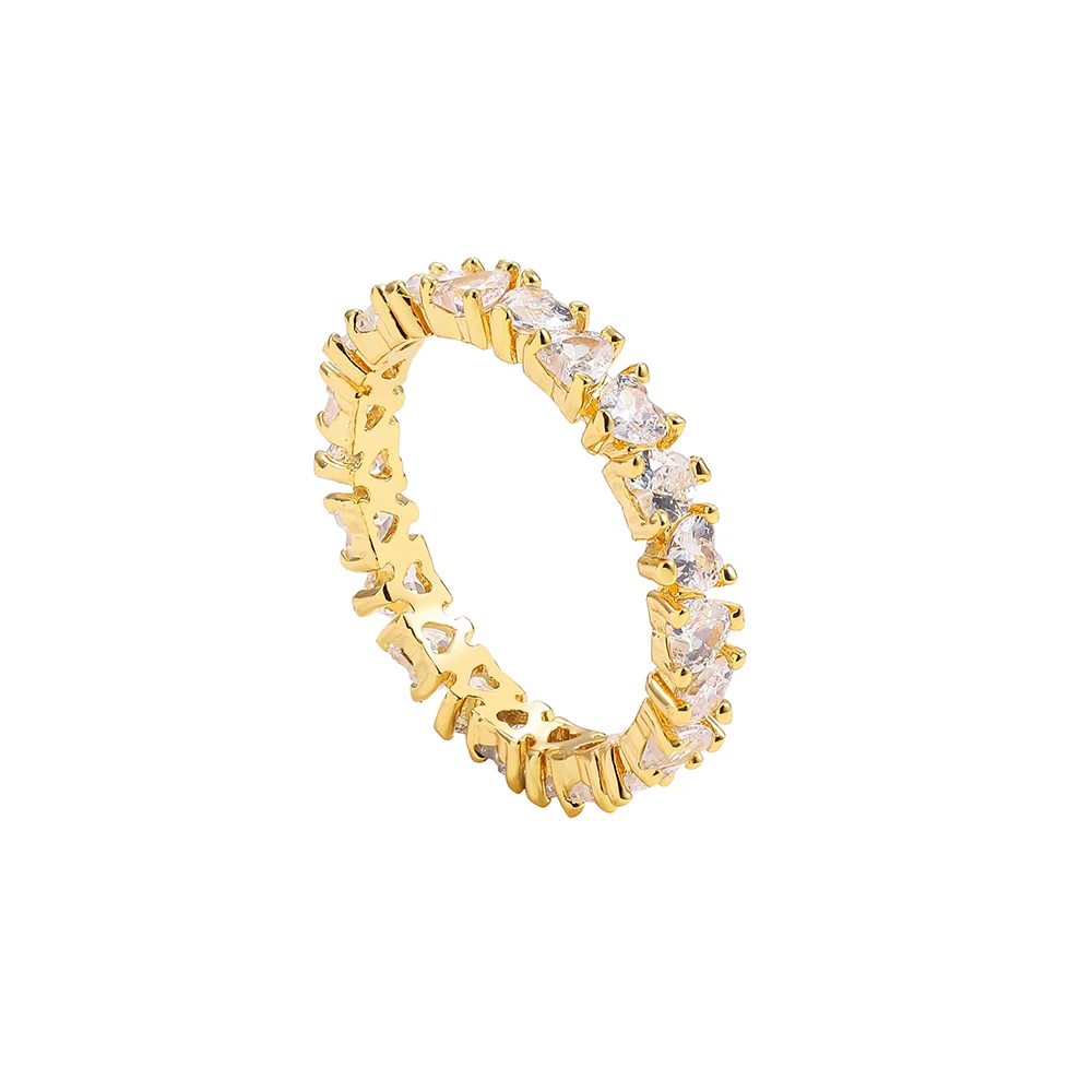 خواتم مرصعة بأحجار الكريستال الشفاف للسيدات خواتم...