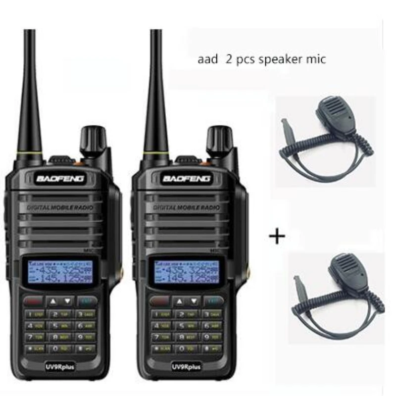 2pcs Wakie Talkie Ip67 Dustproof Waterproof Cb Radio Communicator