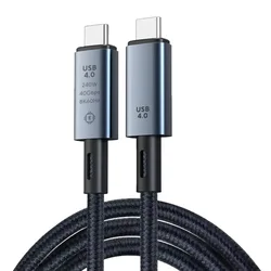 High - Speed USB4 Cable - 40Gbps, 240W, 8K, Fast Charging & Data Transfer - 2m (USB4 240w 8k 40GB)