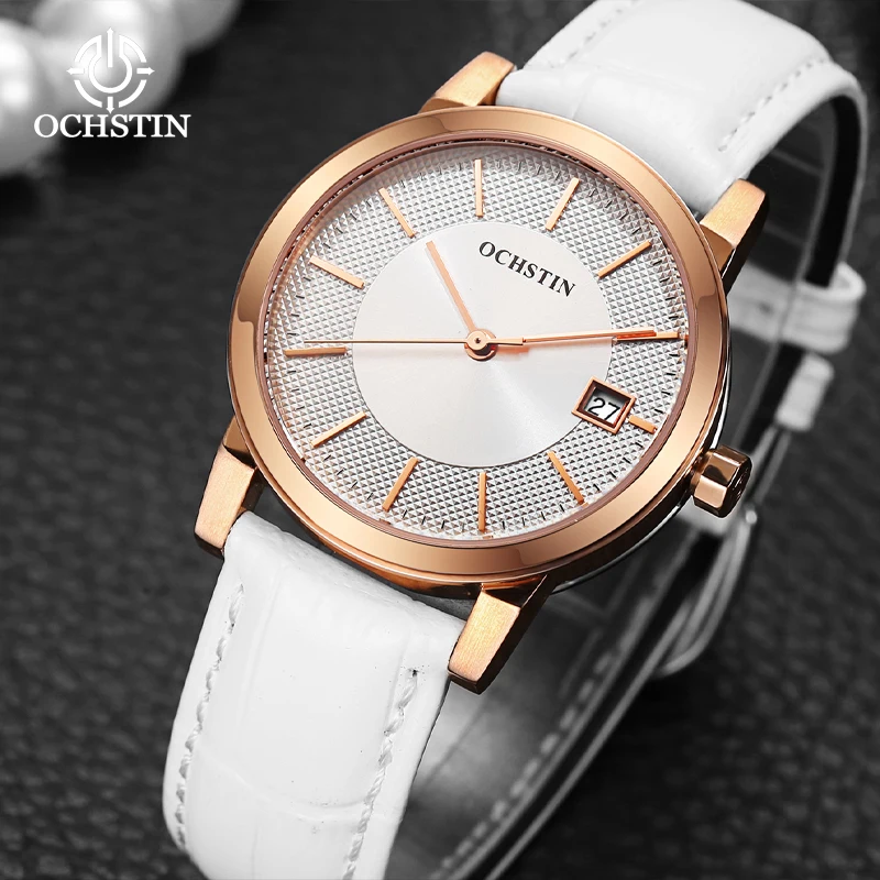 OCHSTIN Hot Model 2024 Parangon Perfection Series Fresh and Beautiful Japanese Quartz Movement Women's Quartz Watch