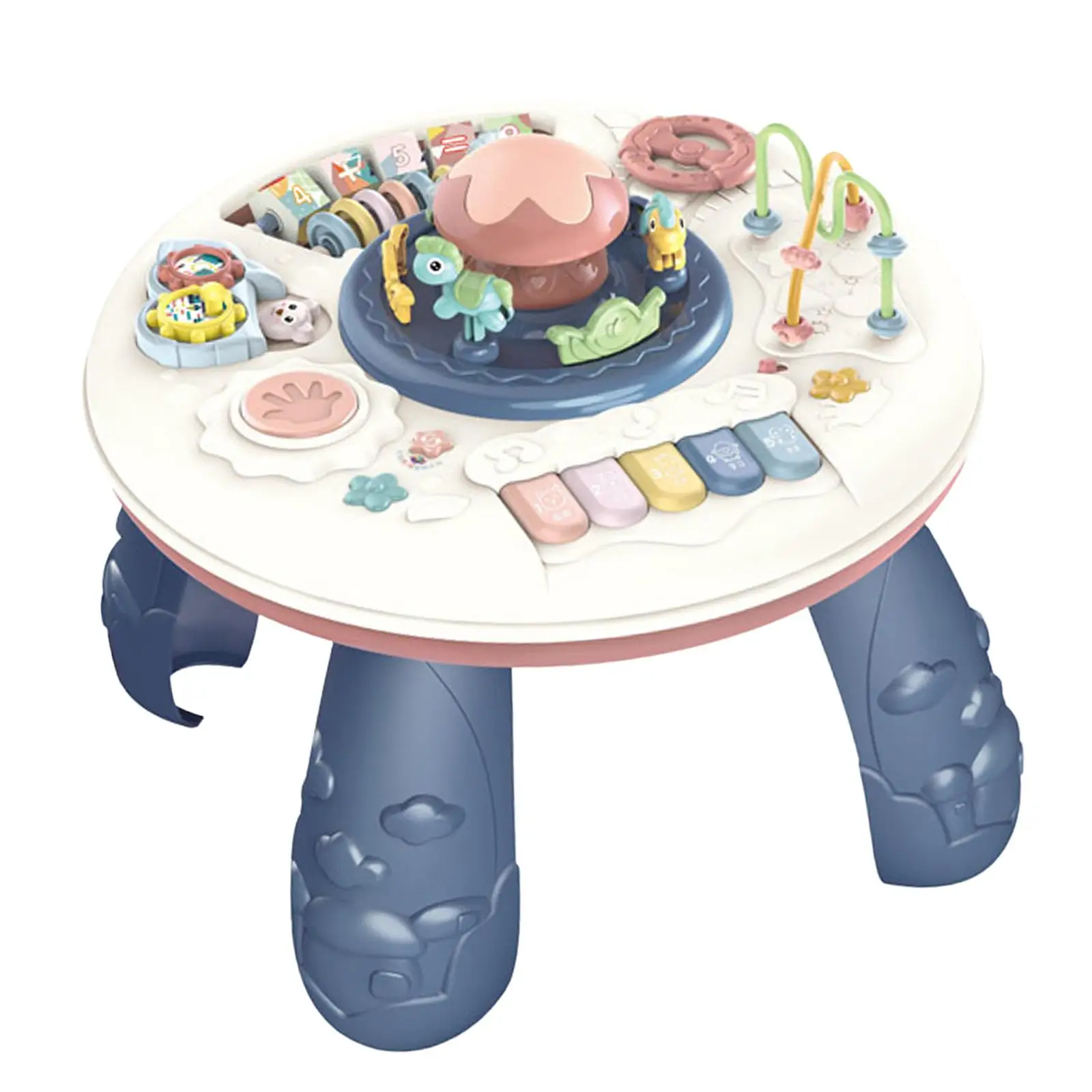 Mesa De Aprendizaje Musical De Juguete Para Bebés, Mesa De Juego De  Actividades Musicales De Educación Temprana Para Bebés, Juguetes Para Niños  Scienceny FN007773-01