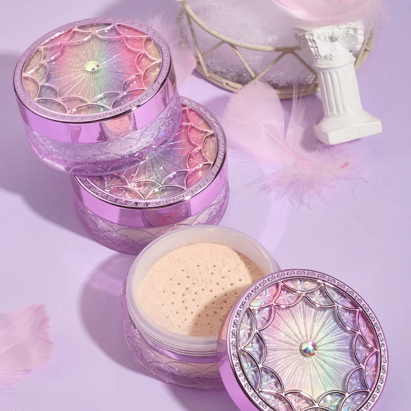 Mack Andy Makeup Loose Powder Shimmer Pearlscent Oil Control Long-lasting Matte Invisible Pores Concealer Korea Makeup Cosmetics - Image 2