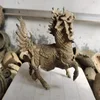 Chinese  Old Unearthed bronze Ancient Kirin Statue,Come From  FOLK Collection 6