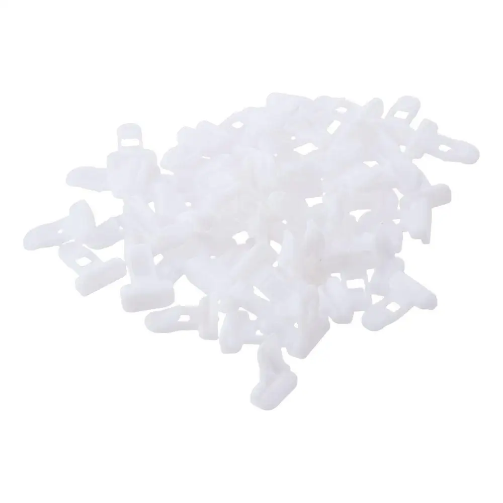 50Pcs 75392-35220 Spoiler Moulding Clip Car Accessories Parts White Nylon Clip Moulding Clips For Car
