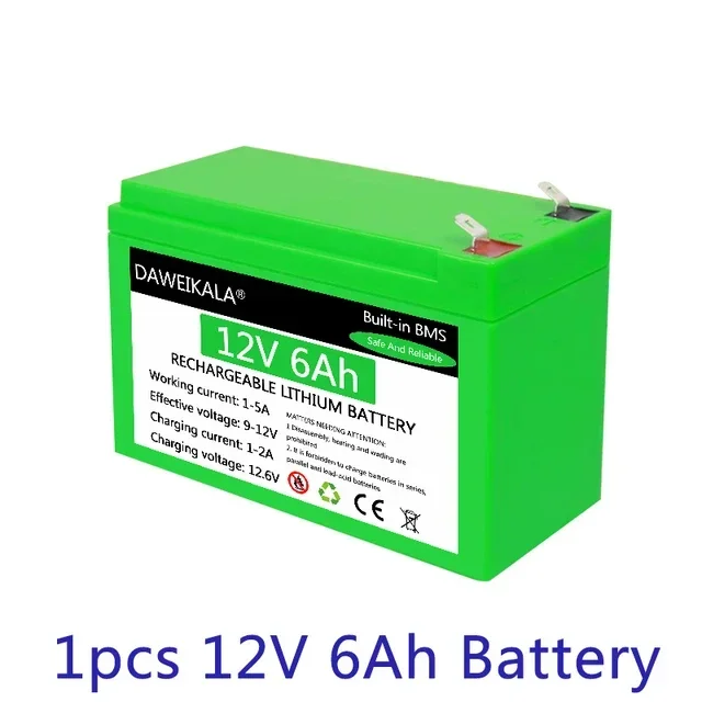 6Ah battery