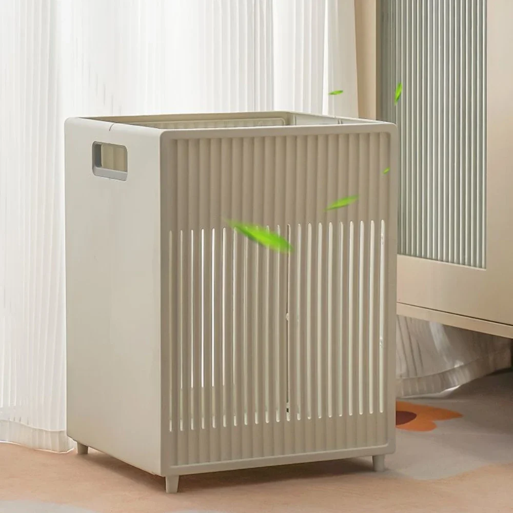 Dirty Clothes Storage Foldable Household High-Capacity Storage Basket Home Accessories Clothes Bucket Movable Laundry Basket