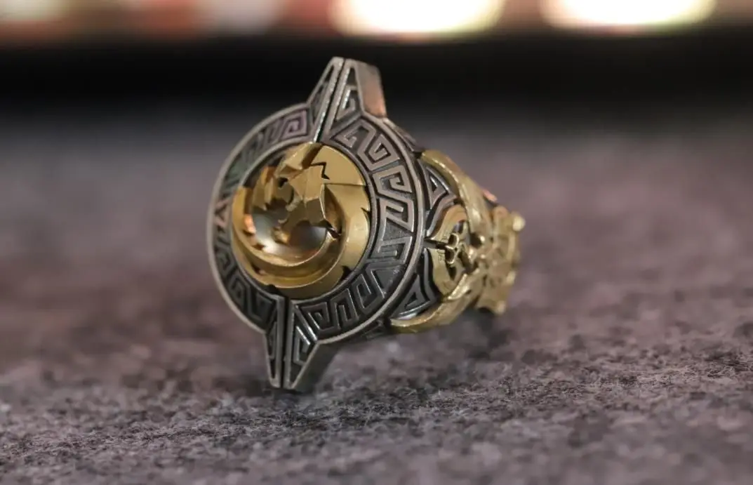 New 2023 Fashion Personality Gold Color Dragon Ring Unisex Hip-hop Punk Open Ring Banquet Jewelry Accessories Gift