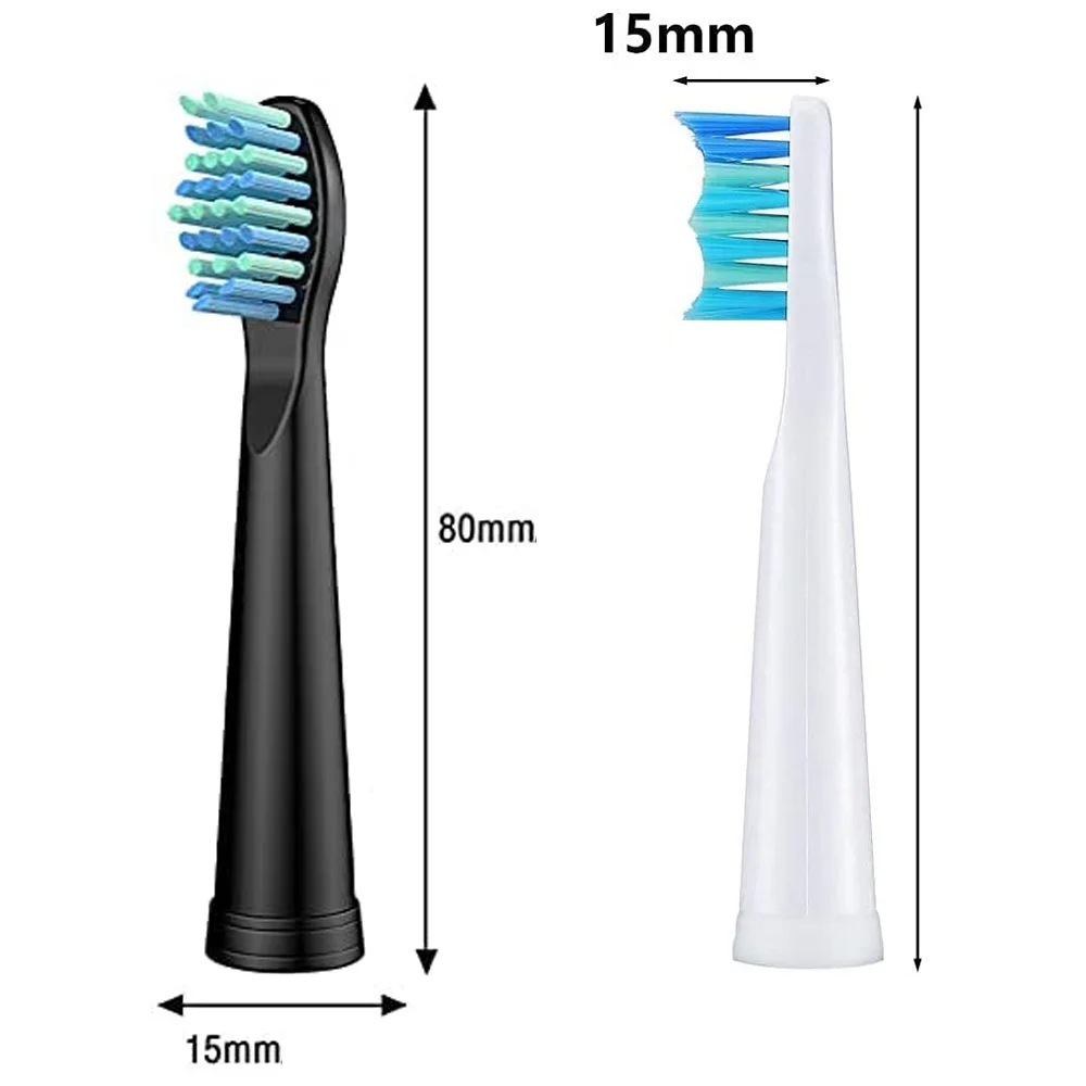 10 pcs set escova de dentes eletrica 05