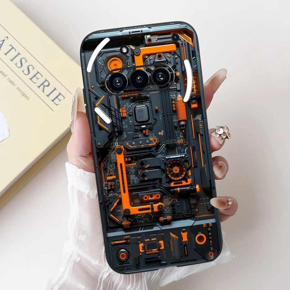 Luxury Candy Painted Soft Silicone Case for Nothing Phone - Elegant and Durable Protection