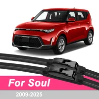 Car Wiper Blades For Kia Soul 2009-2025 Front Windshield Wiper Blades 2PCS Window Cleaning Car Accessories 2014 2018 2022 2023 1