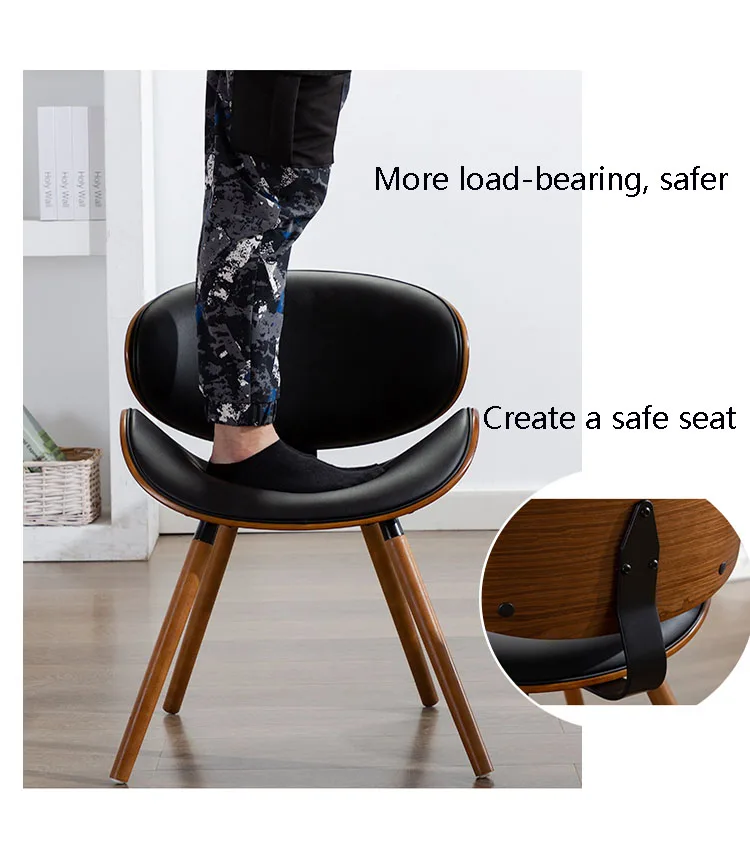 New Dining Garden Chairs Modern Camping Design Wedding Leather Wood Salon Nail Makeup Chairs Events Meubles De Salon Furniture