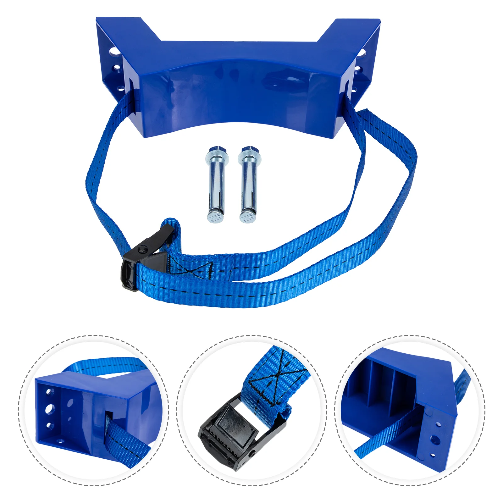 

Propane Tank Holder Cylinder Nitrogen Bracket Heavy Wall-mounted Gas Heavy-duty