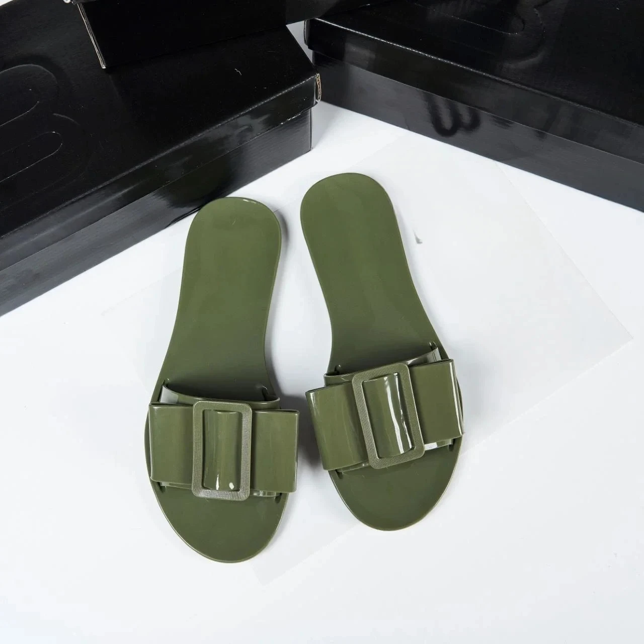 2024 Mini Melissa Fashion Women's Woven Jelly Slippers Adult