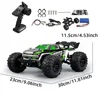 2024 New 1:16 Scale Large RC Cars 50km/h High Speed RC Cars Toys for Boys Remote Control Car 2.4G 4WD Off Road Monster Truck 5
