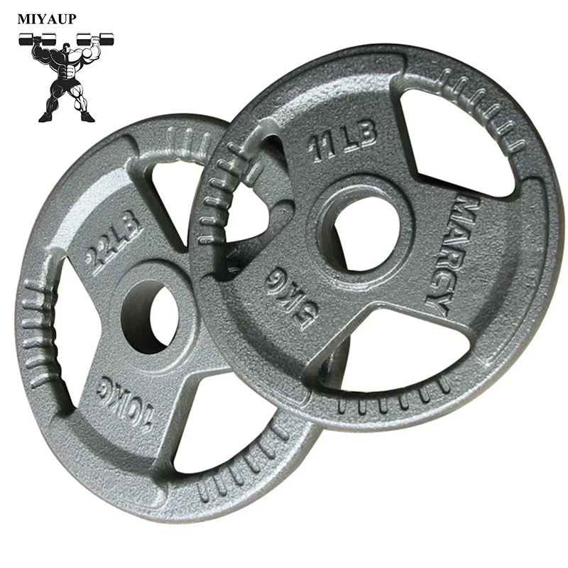 MIYAUP-Multiple Scale Barbell Plates, Fitness, Gym, Lifting Accessories, 100kg Total Weight Disk, 50mm 2