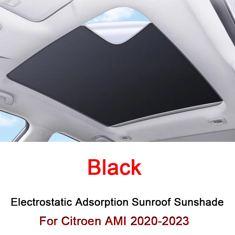 Coperture Parasole Per Tetto Apribile Ad Adsorbimento Elettrostatico Per Auto Per Citroen Ami 2020-2022 2023 Accessori Adesivi Per Lucernari Con Isola