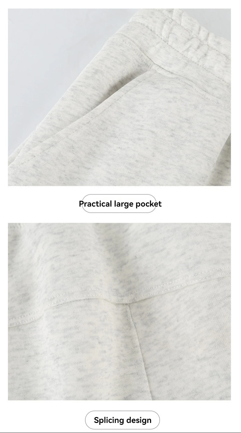 Fashionable Ultra-thin Cotton Neutral Capris Comfortable Versatile For Outdoor Training Loose and Breathable Shorts For Sports