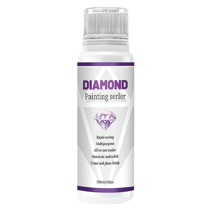 

120ml/4.02oz Diamond-Protection Sealer for Painting with Sponge-Head Permanent