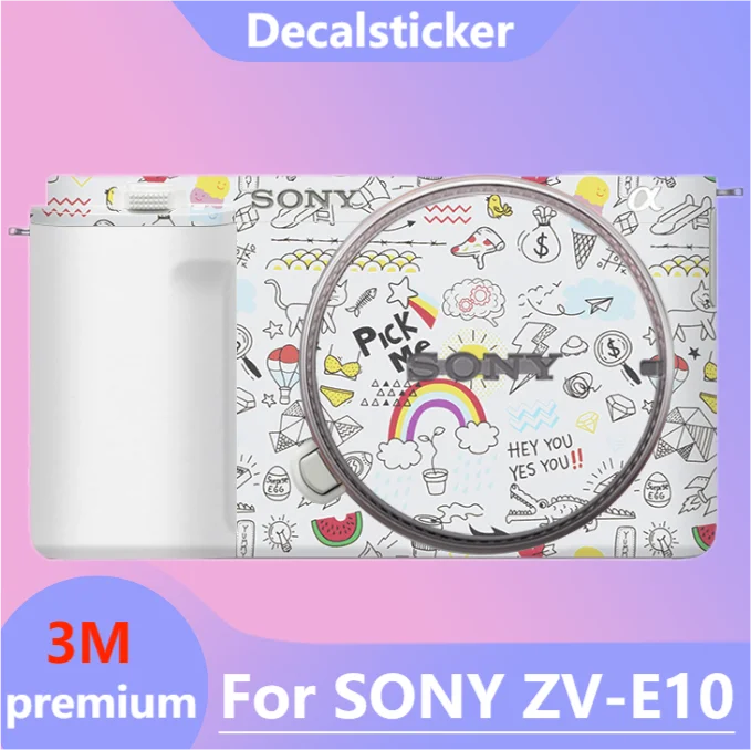 

Защитная виниловая пленка на корпус камеры для SONY ZV-E10 Decal Skin