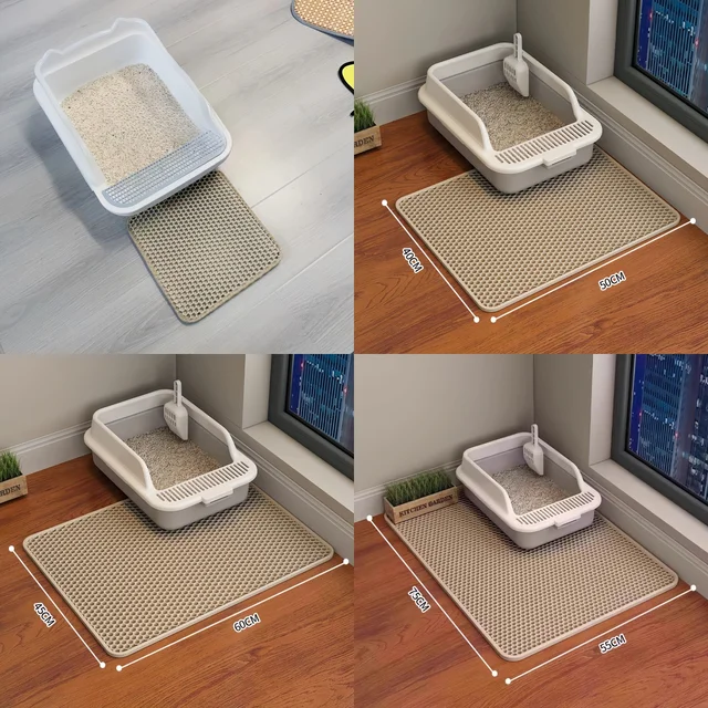 Waterproof Double-Layer Cat Litter Mat 6