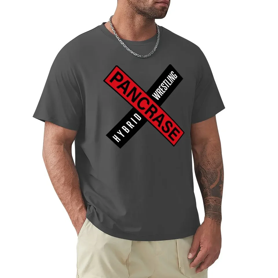 Pancrase Hybrid Wrestling T-Shirt anime clothes quick drying plain 