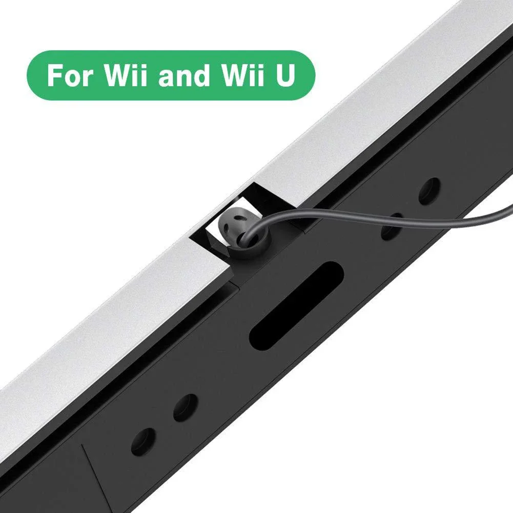 USB Wired Infrared Ray For IR Sensor Bar For N S Wii Wii U PC Stand Simulator Dedicated Sensor Bar Game Supplies