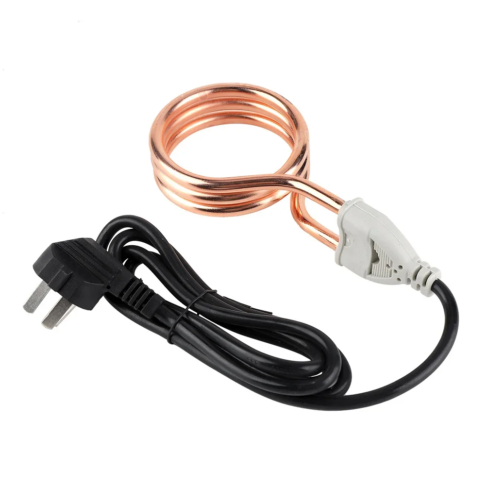 220V 1800W Electric Immersion Water Liquids Heater Portable Boiler for Home Travel Hot Heater electric water heater